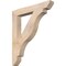 Ekena Millwork Funston Slat Smooth Bracket, Douglas Fir, 3 1/2"W x 26"D x 30"H BKT04X26X30FST06SDF - alternate 1